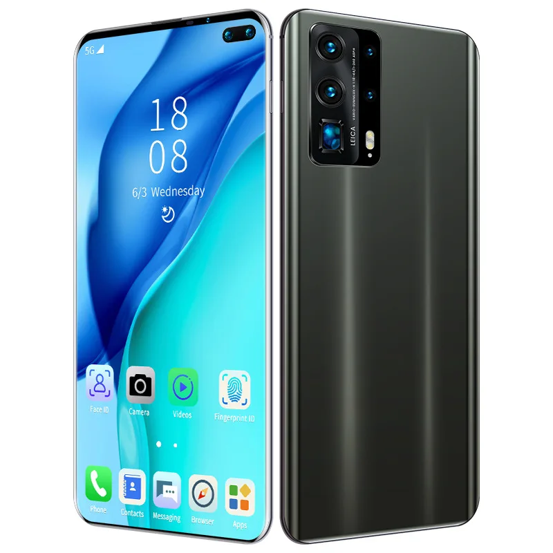 global version smartphone p45pro unlocked dual card dual standby 8 core processor 6 6 inch large screen mobile phone free global shipping