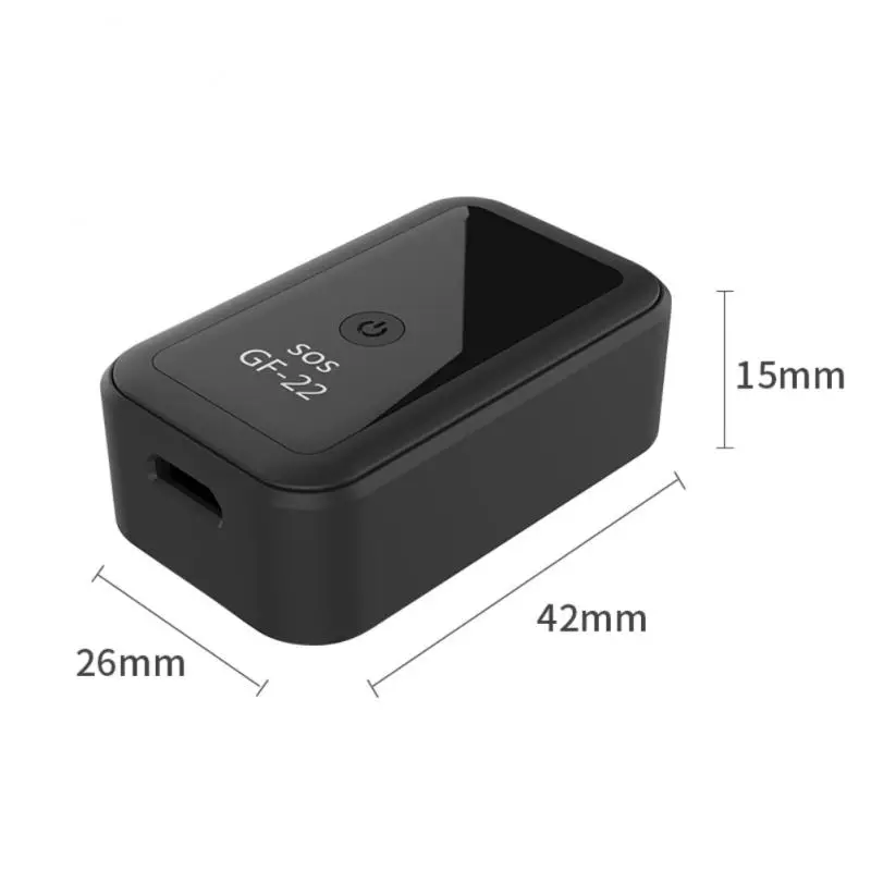 

Tracker Small Mini Car Gps Tracker Gf22 Tracking Device Location Tracking Device Intelligent Anti-theft Recording Wireless