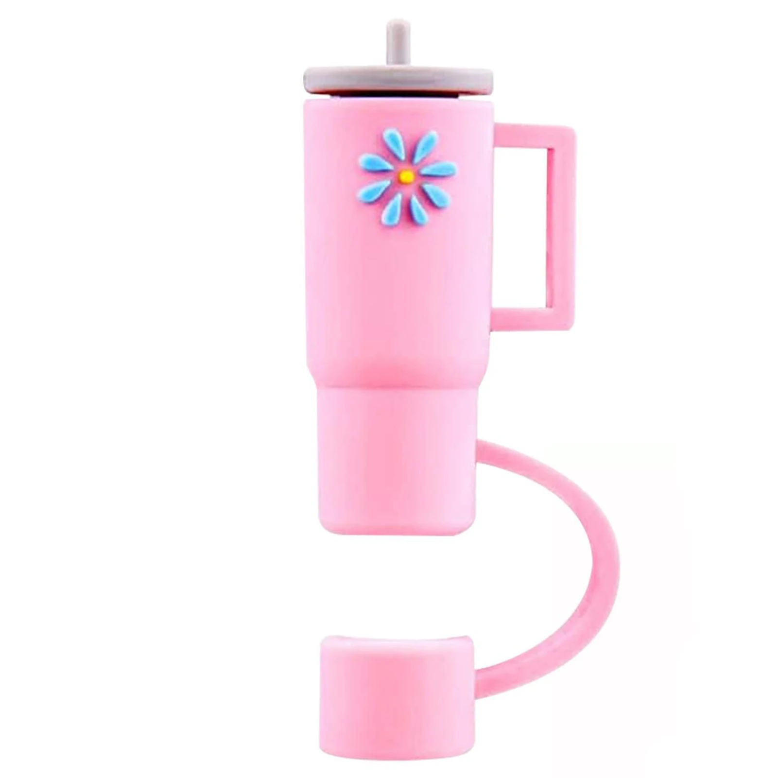 

Силиконовая крышка для трубочек для напитков с пробкой для трубочек для прогулок, кемпинга, походов