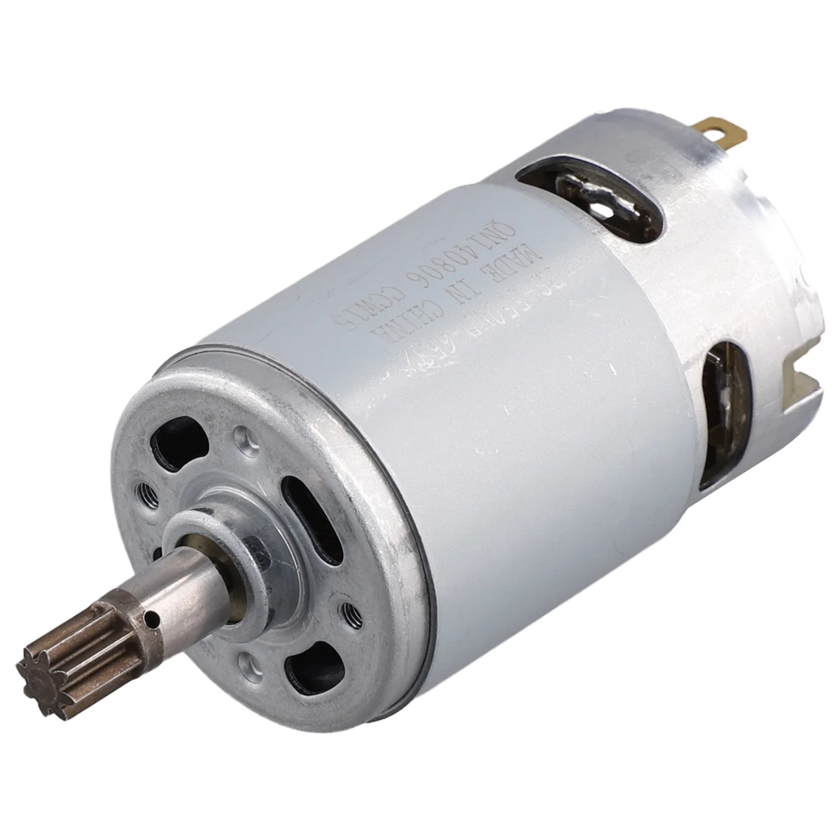Фото TFBC DC21V 8-зубчатый двигатель-550VD H3 для 50027484 WU390 WX390 WX390.1 Электрическая дрель Металлический мотор-редуктор Запчасти для инструментов №1