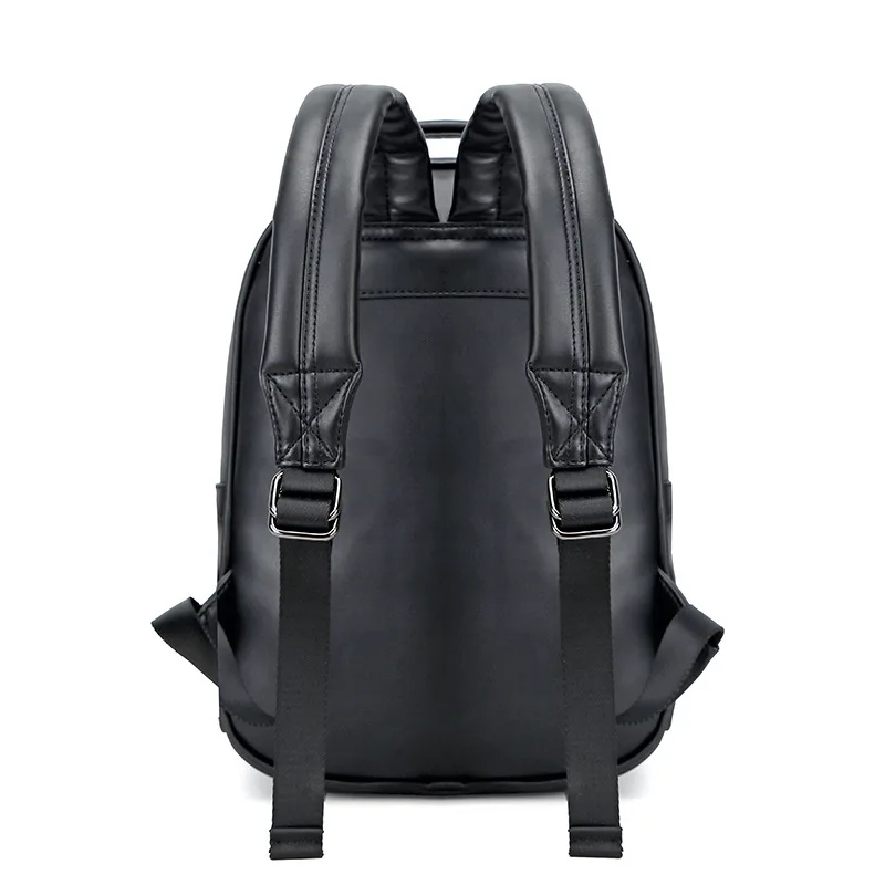 Роскошный мужской рюкзак для мужчин и женщин толстые кожаные рюкзаки подростков
