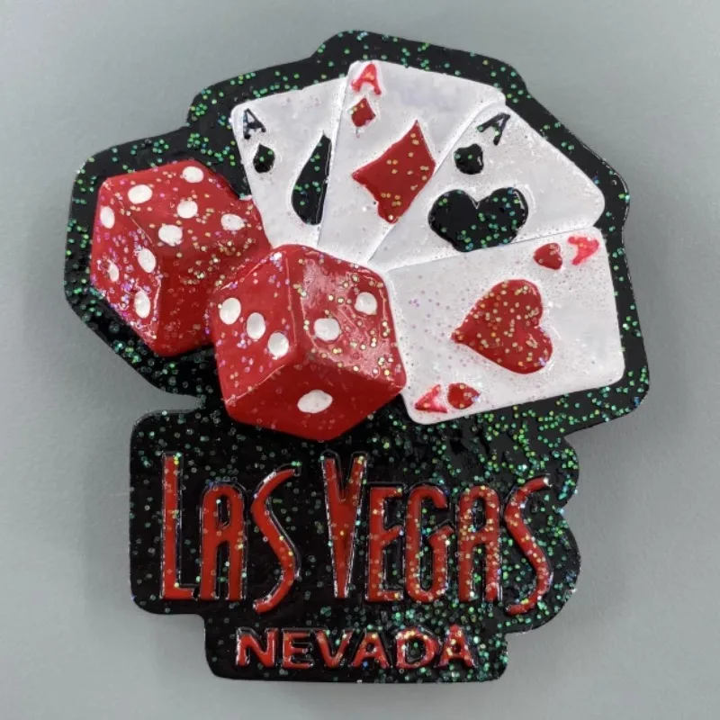 Магниты на холодильник, Соединенные Штаты, Лас-вегасы, Новый Орлеан, Пуэрто-Рико, Аляска, туристические сувениры, американский холодильник, магнитные наклейки, подарки