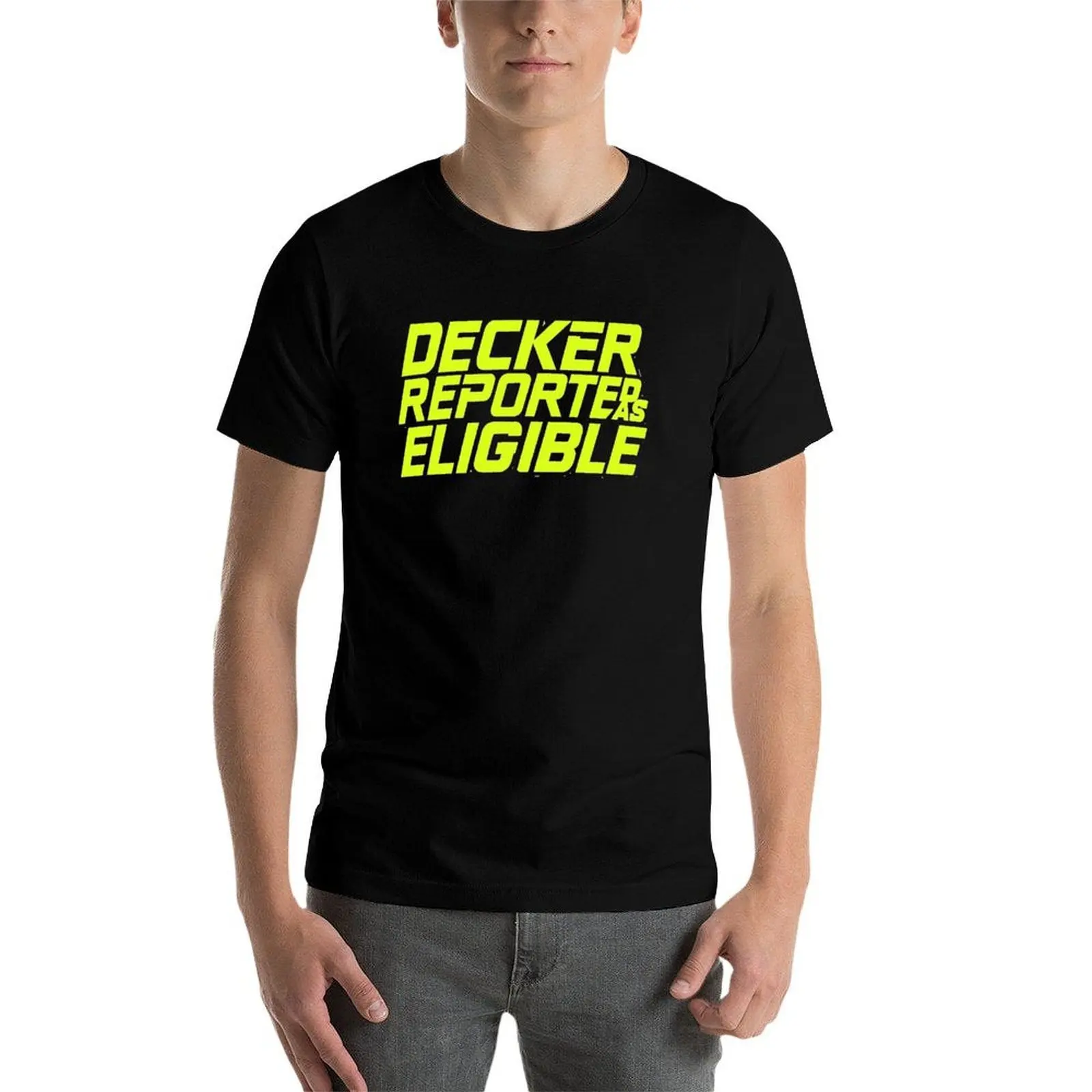 Фото Футболка с абстрактным принтом Decker, соответствующая требованиям. №3