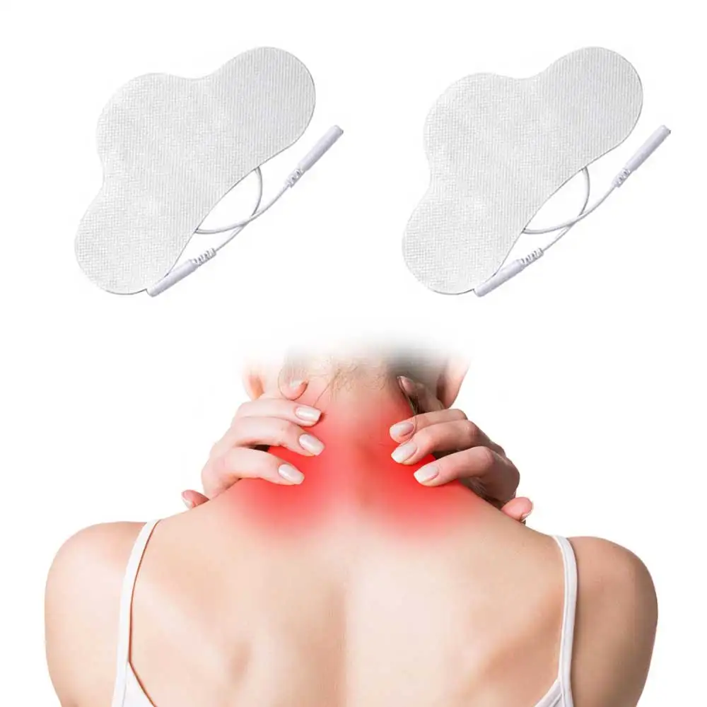 Стимулятор нервных мышц силиконовый гель электродные подушечки EMS нетканые