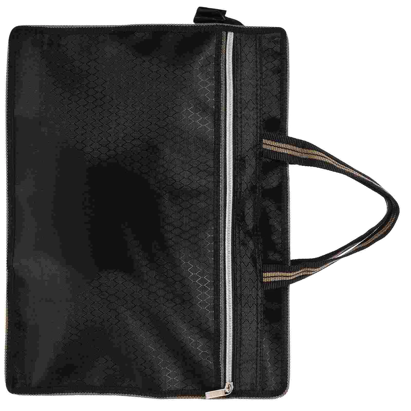 

File Package Organizer Storage Bags with Zipper for All Folders Pockets The Tote Document Pouch Oxford Cloth Small