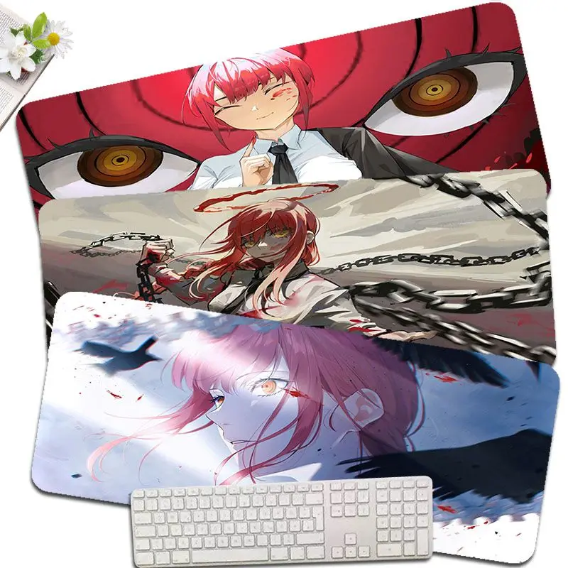 

Коврик для мыши и клавиатуры с принтом из аниме «бензопила»