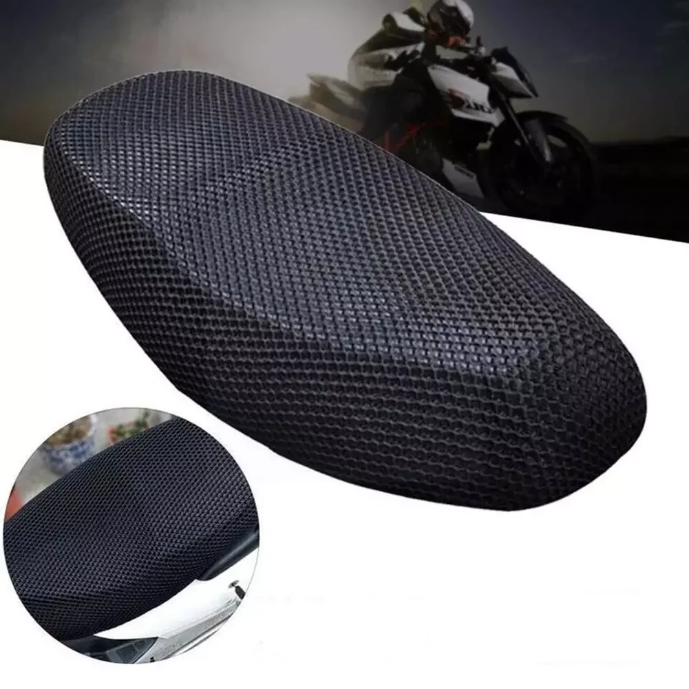 

New Universal Motorcycle Protective Cushion Seat Cover Waterproof Seat Cover Breathable Sunscreen Motorcycle Protector W2Q2