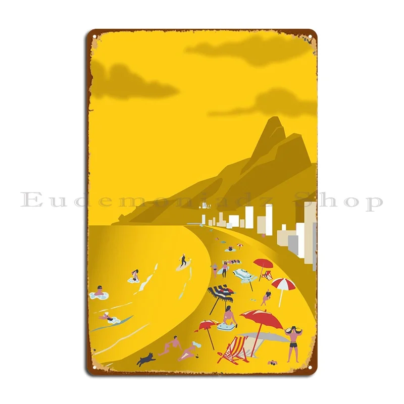 

Brazil Metal Sign Club Bar Home Custom Club Tin Sign Poster