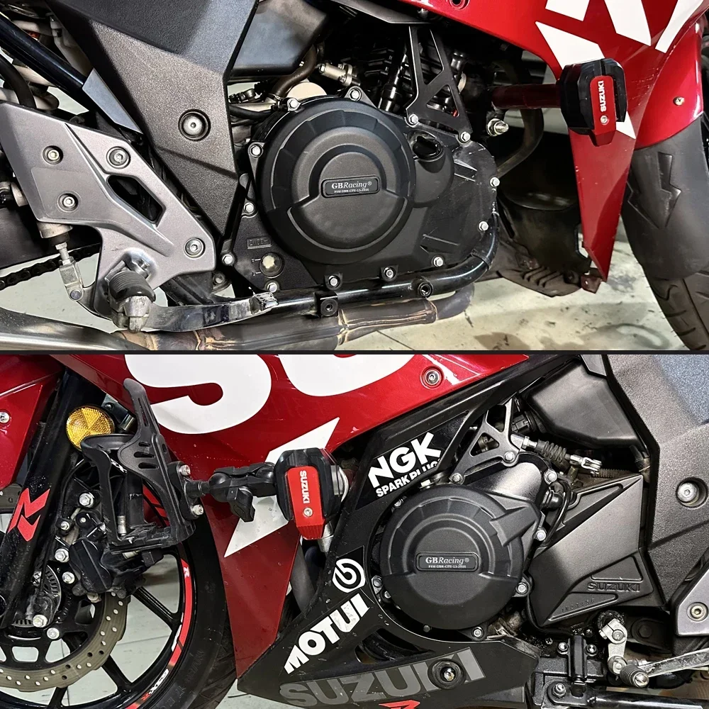 GBRacing для Suzuki GSX250R 2016-2023 DL250 2018-2023 Защитная крышка двигателя