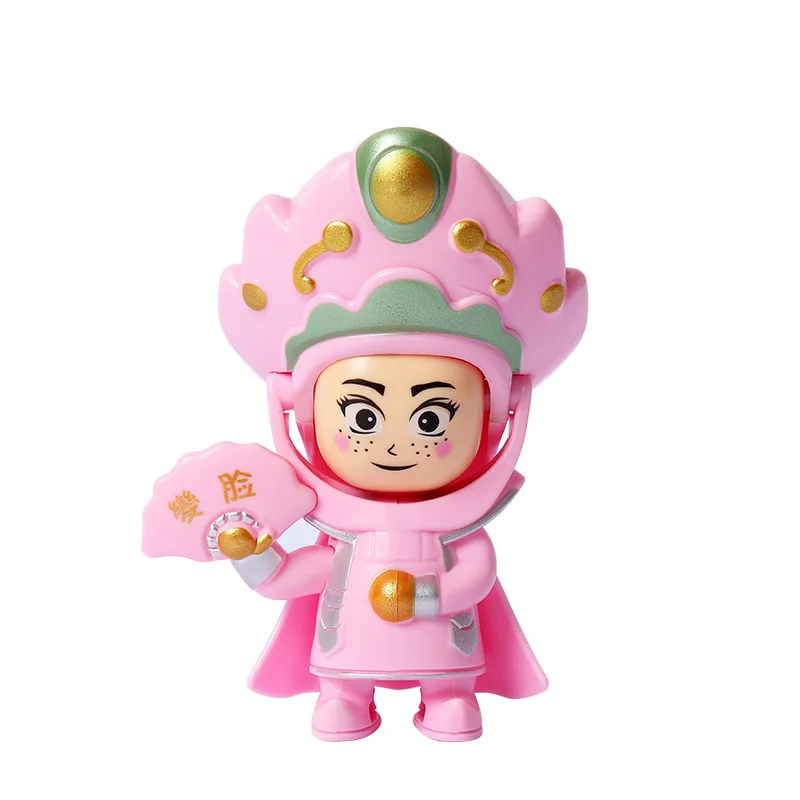 

Sichuan Opera Face Changing Doll Creative Chinese Doll Figure Key Chain Bag Pendant Kindergarten