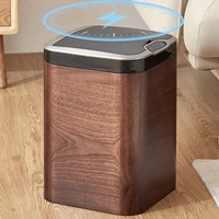 intelligent trash can automatic sensor square induction type garbage bin bathroom touchless cubo basura cleaning supplies yh5ljt