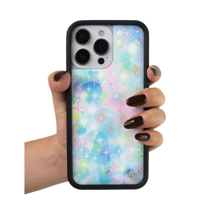 Фото Чехол для телефона Wildflower INS Starlight City для iPhone 11 12 13 14 15 16 17 Pro Max Plus, красочный, с звездами, серия WF, для самых драгоценных моментов ﻿ ﻿ №3