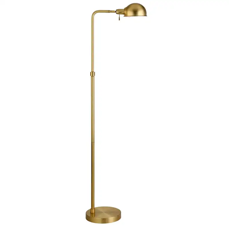 

Modern/Contemporary 66" Tall Brushed Brass Floor Lamp