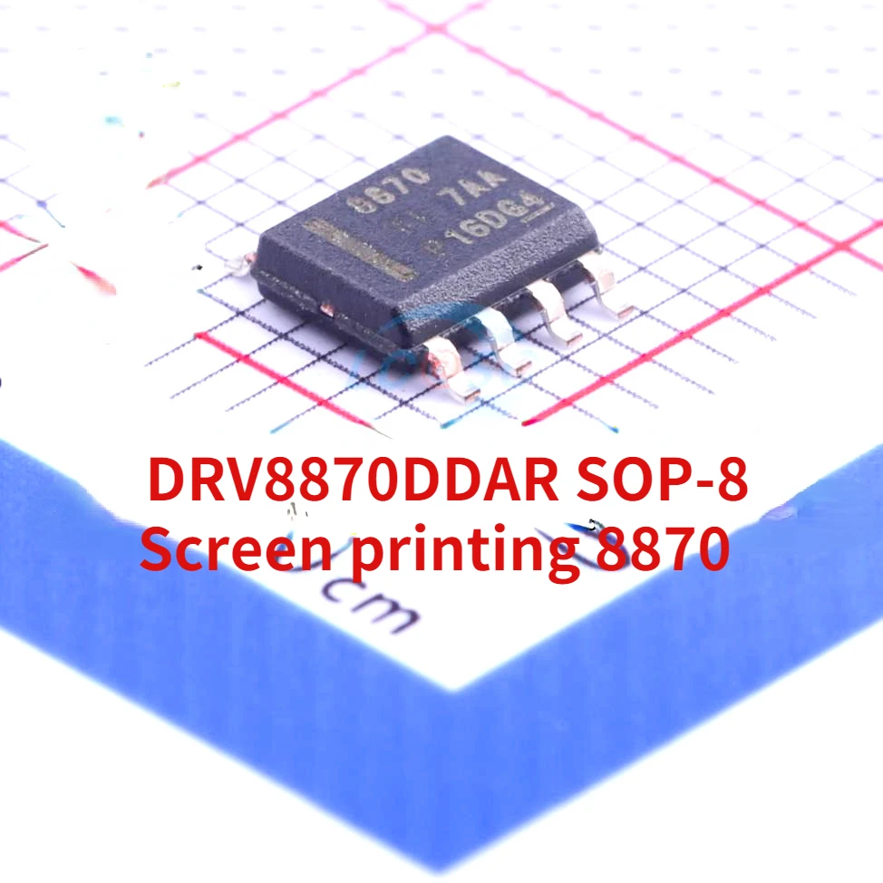 

10pcs New and original DRV8870DDAR SOP-8 Screen printing 8870 DRV8870DDA SOP8 Motor drive chip