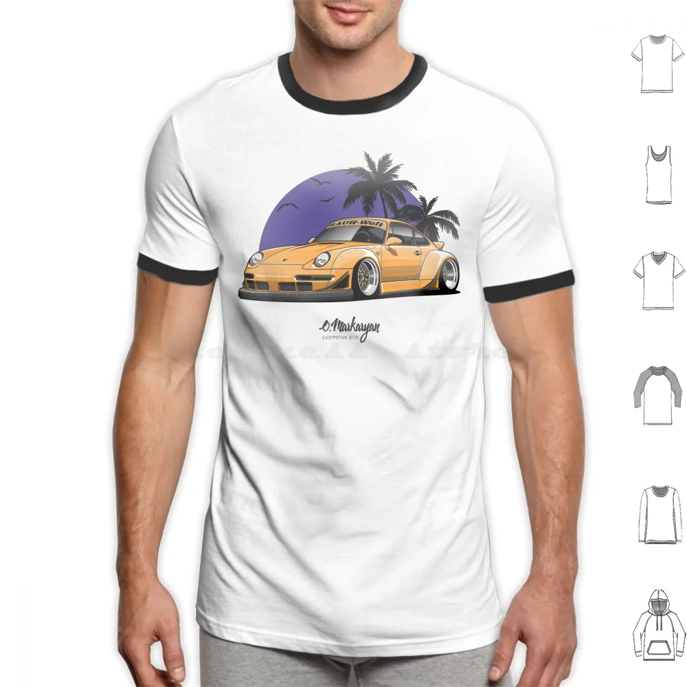

Rwb 993 ( Yellow ) T Shirt Men Women Kids 6Xl Cars Automotive Automobile Stance Sportcar Japan Drift Legend Supercar Supercars