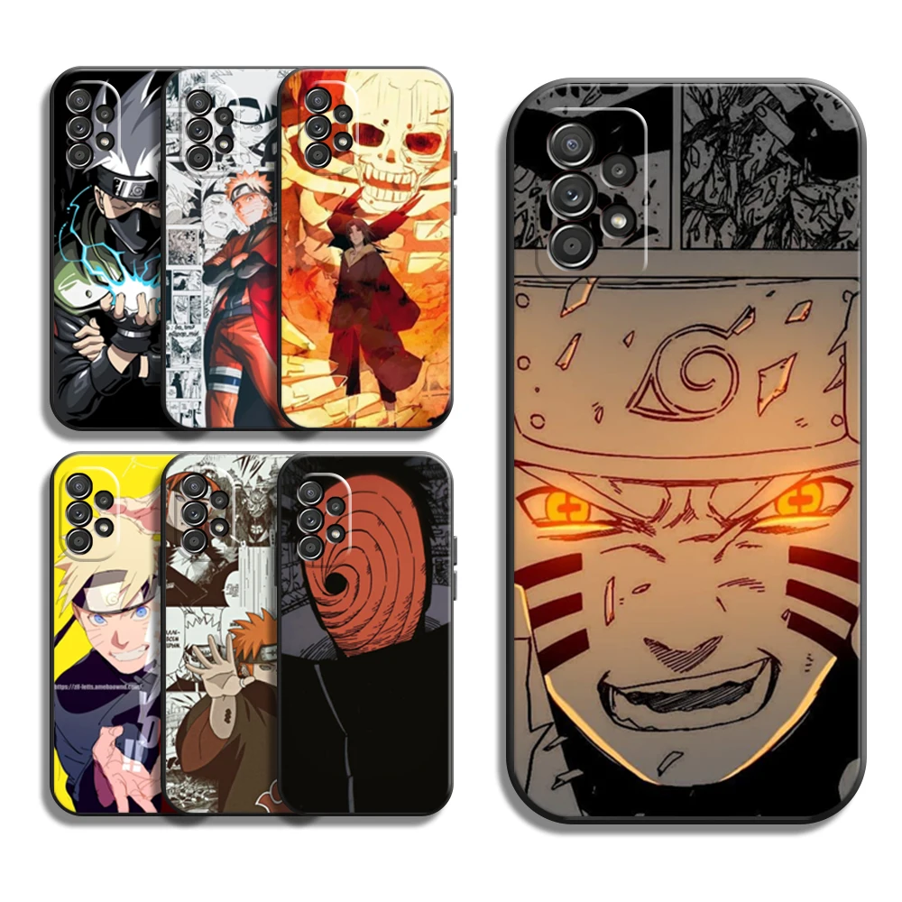 

Naruto Sasuke Cartoon Phone Cases For Samsung S20 FE S20 Lite S8 Plus S9 Plus S10 S10E S10 Lite M11 M12 Carcasa Coque Soft TPU