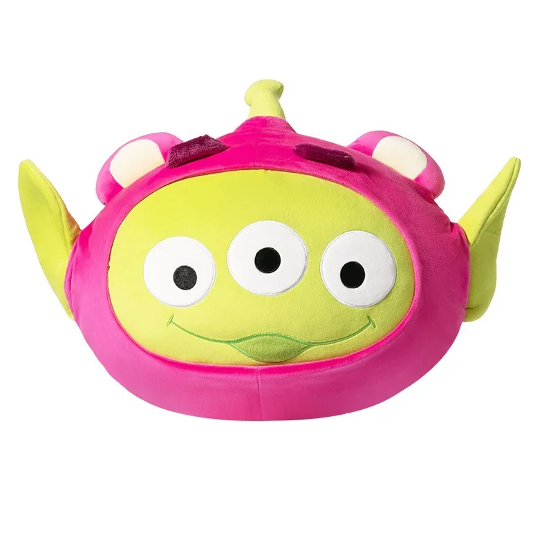 

Новинка, плюшевая кукла Disney Pixar Alien для ролевых игр, монстр, лужа, медведь, подушка с клубничным медведем, игрушка, подушка для украшения дома ...