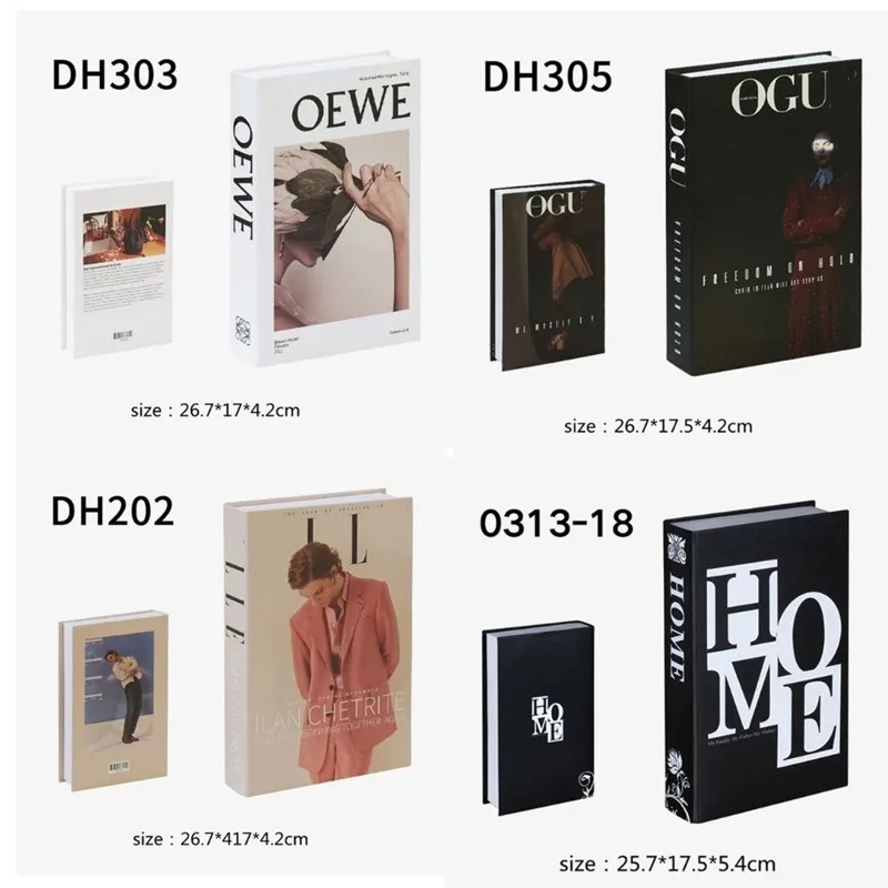 

Luxury fake books, home decoration, fashion brands, imitation stores, hotel furniture, gifts