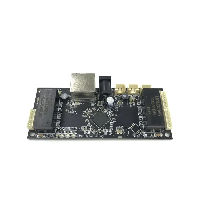 Модуль промышленного коммутатора Ethernet 10/100/1000 Мбит/с 4-портовая плата PCBA OEM-порты с