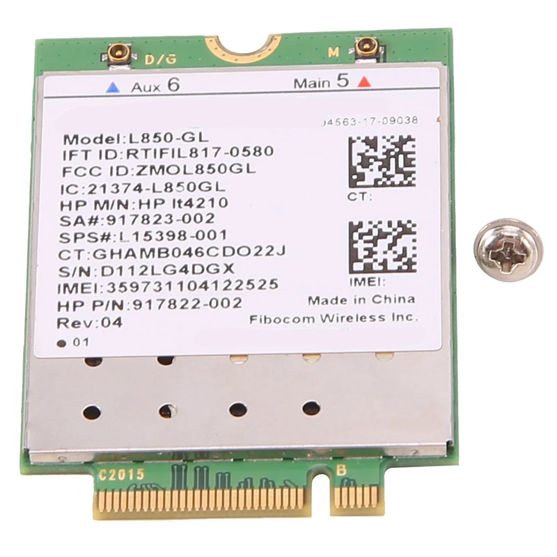 Φ LT4210 4G карта модуль SPS 917823-001 для ноутбука 430 440 G5