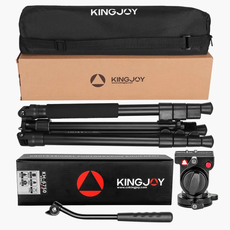 Алюминиевый штатив для камеры KINGJOY G555