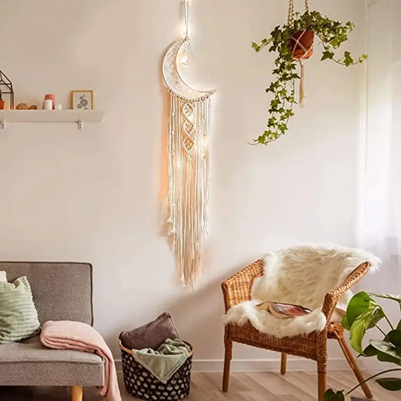

96cm Bohemian Chic Macrame Wall Hanging Tapestry Room Decor Kids Girls Home Decoration Gifts Dropshipping