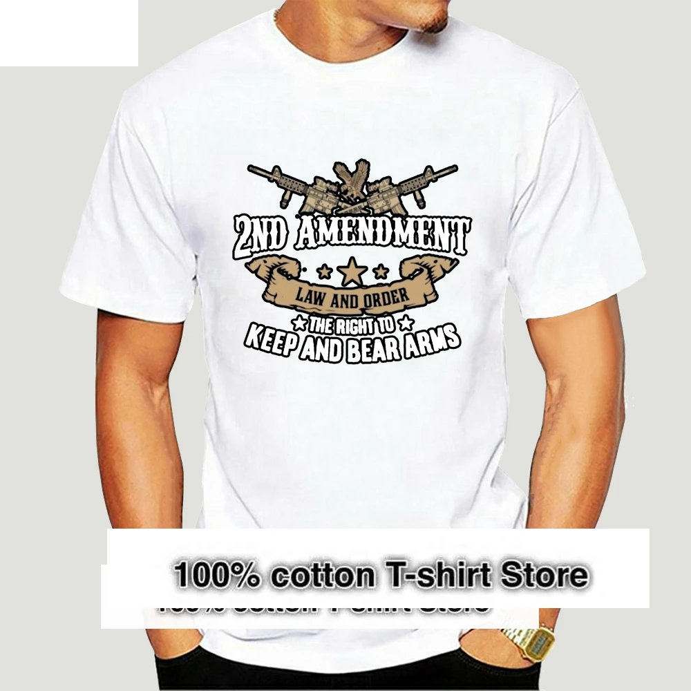 

2nd Amendment Right To Keep And Bear Arms Tee Gun Rights Molon Labe DTOM T-shirt-2042A