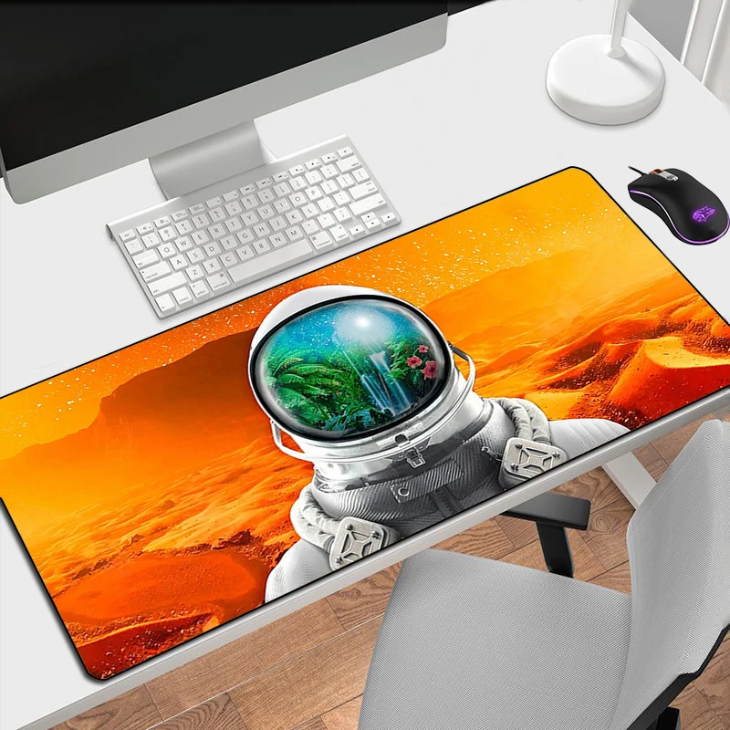 

Desk Protector The Planet Crafter Mouse Gaming Accessories Gamer Keyboard Pad Mousepad Mats Mat Mause Pads Large Xxl Pc Mice