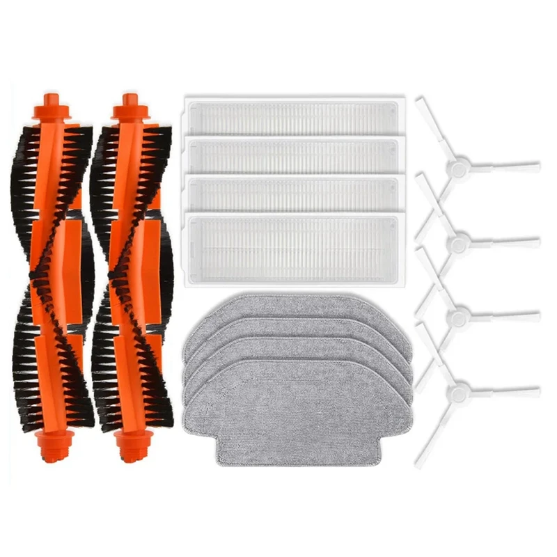 

For Xiaomi Robot Vacuum S10 Spare Parts Accessories Main Side Brush Hepa Filter Mop Cloth