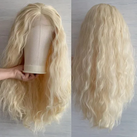 Lu's Wigs 613 Светло-блондинские вьющиеся парики