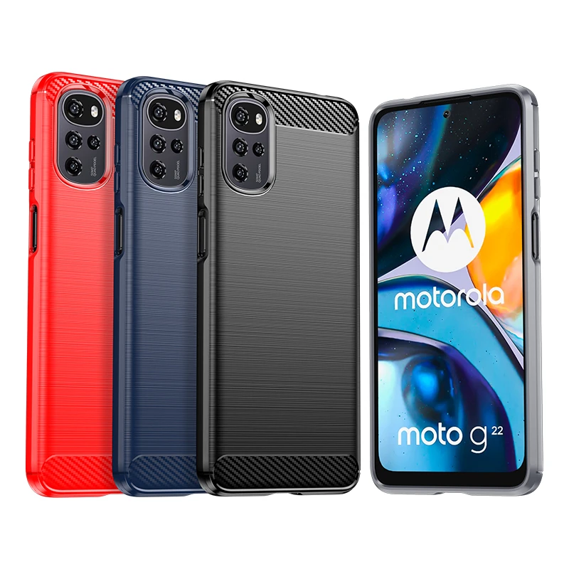 for motorola moto g22 case for motorola moto g22 coque shockproof protective silicone phone bumper for moto g22 free global shipping