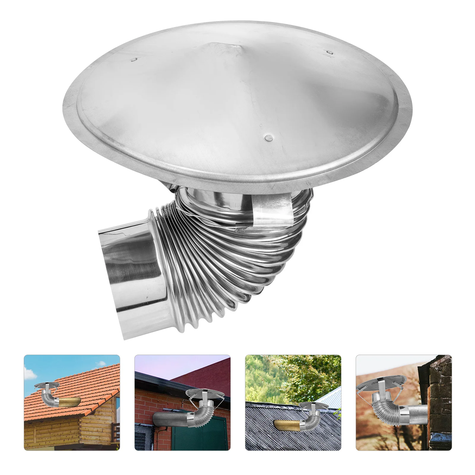 

Крышка дымовой трубы крыша вентиляционного отверстия крыши круглые выхлопные трубы от дождя