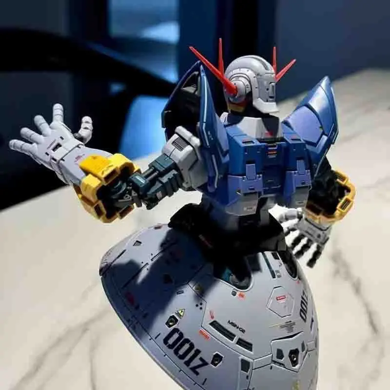 Фото НОВИНКА: Коллекционная сборная модель MENGHU MG 1/100 MSN-02 Zeong RG (увеличенная версия), пластиковый конструктор, фигурка, игрушка №3