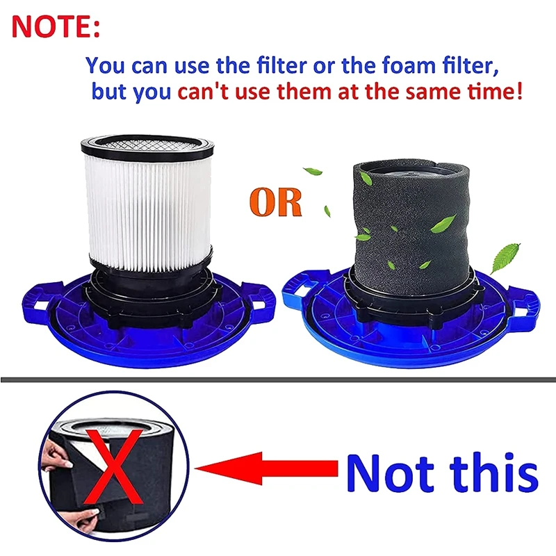 10 шт./упаковка пенный фильтр VF2001 для пылесоса сухой и влажной уборки