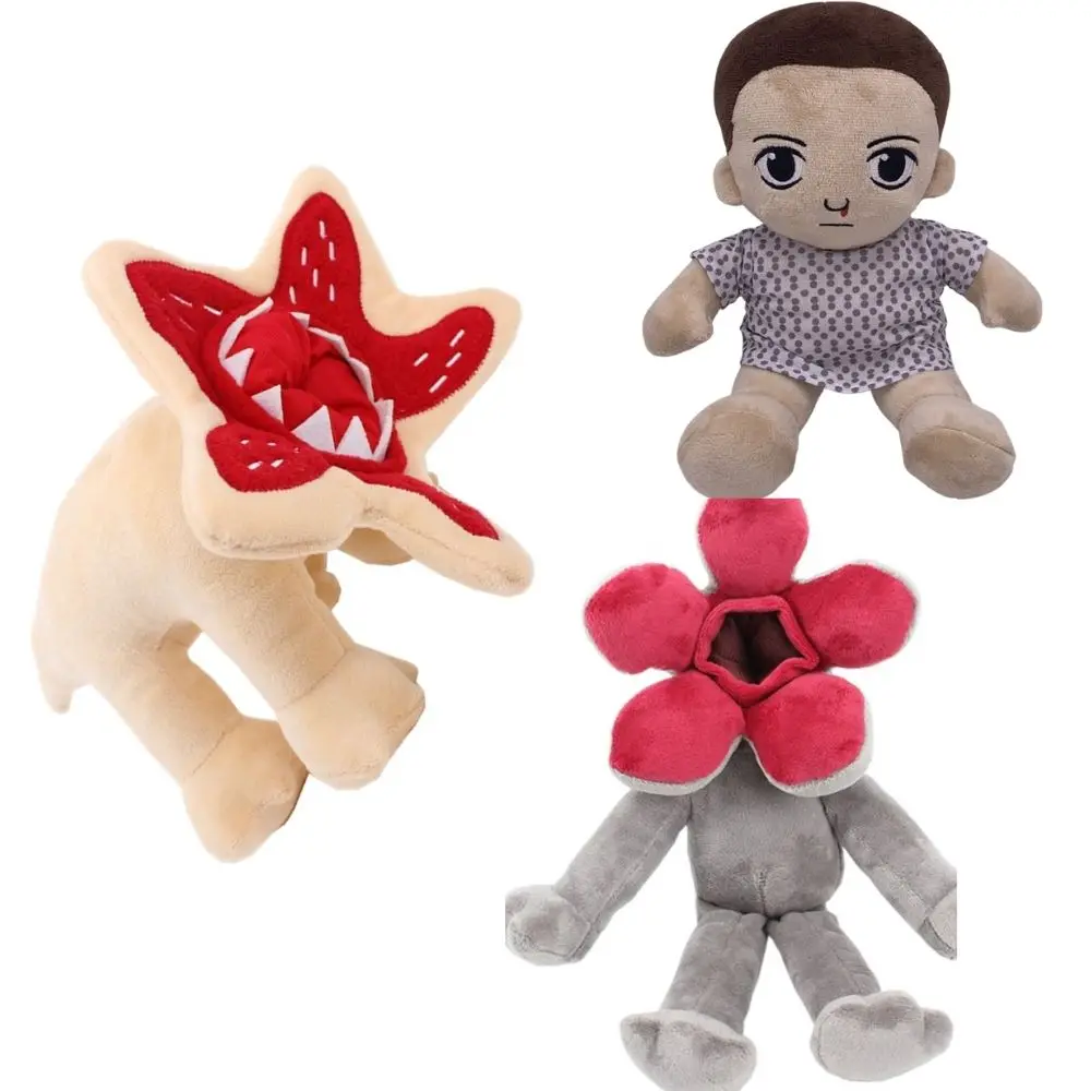 

Новинка 2022, плюшевая игрушка Demogorgon с изображением незнакомых вещей одиннадцатой с Eggo, мягкие набивные куклы, подарок на Рождество для детей,...