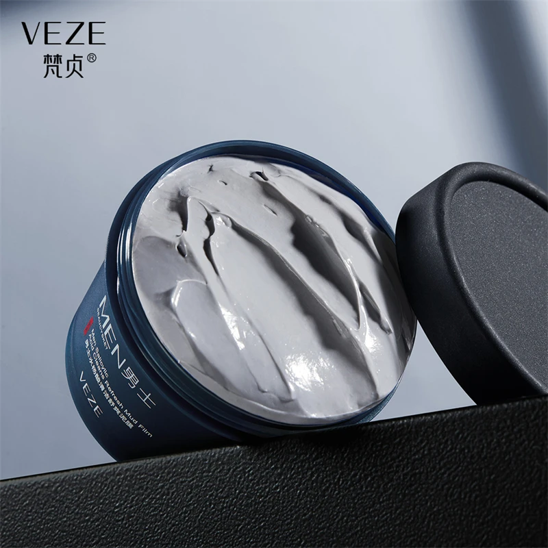 

VEZE Men salicylic acid clean comfortable mud membrane relaxed and fine clean chamfer apply face film mask