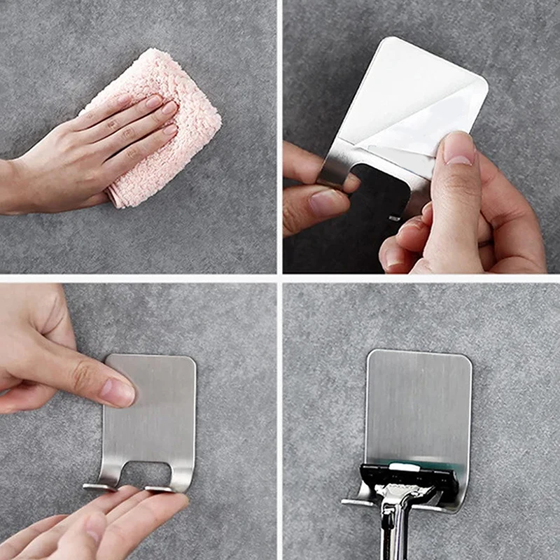 1 шт. держатель для бритвы из нержавеющей стали 304