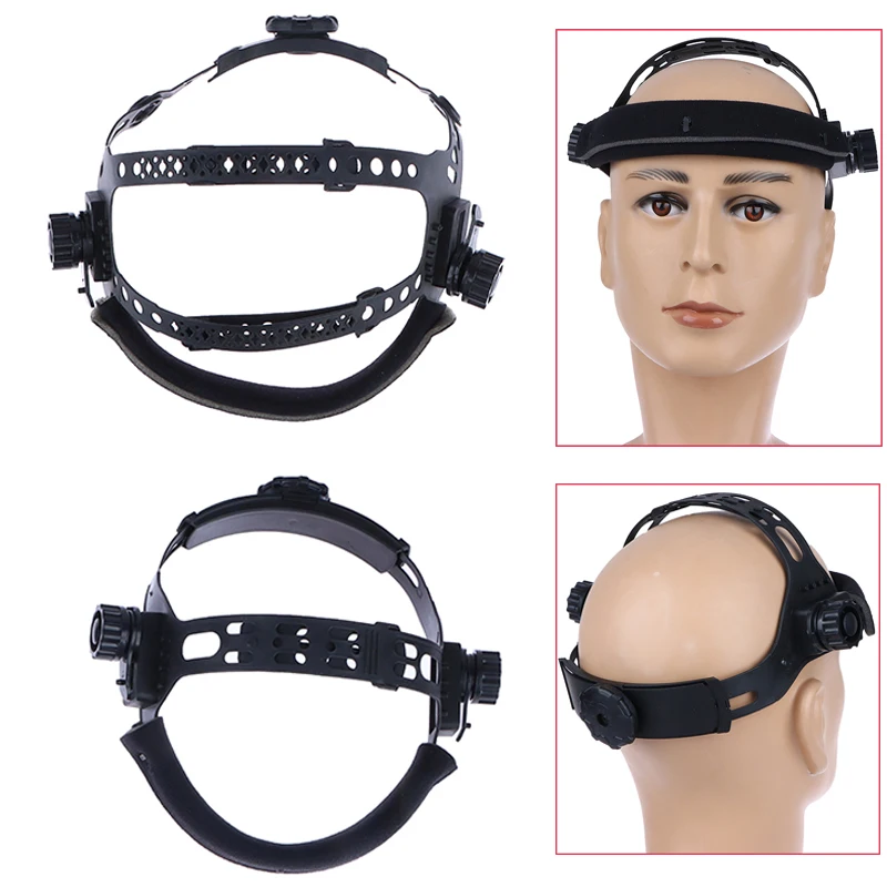 

1PC Adjustable Solar Auto Darkening Welder Mask Accessories Square Hole Welding Wearing Headband