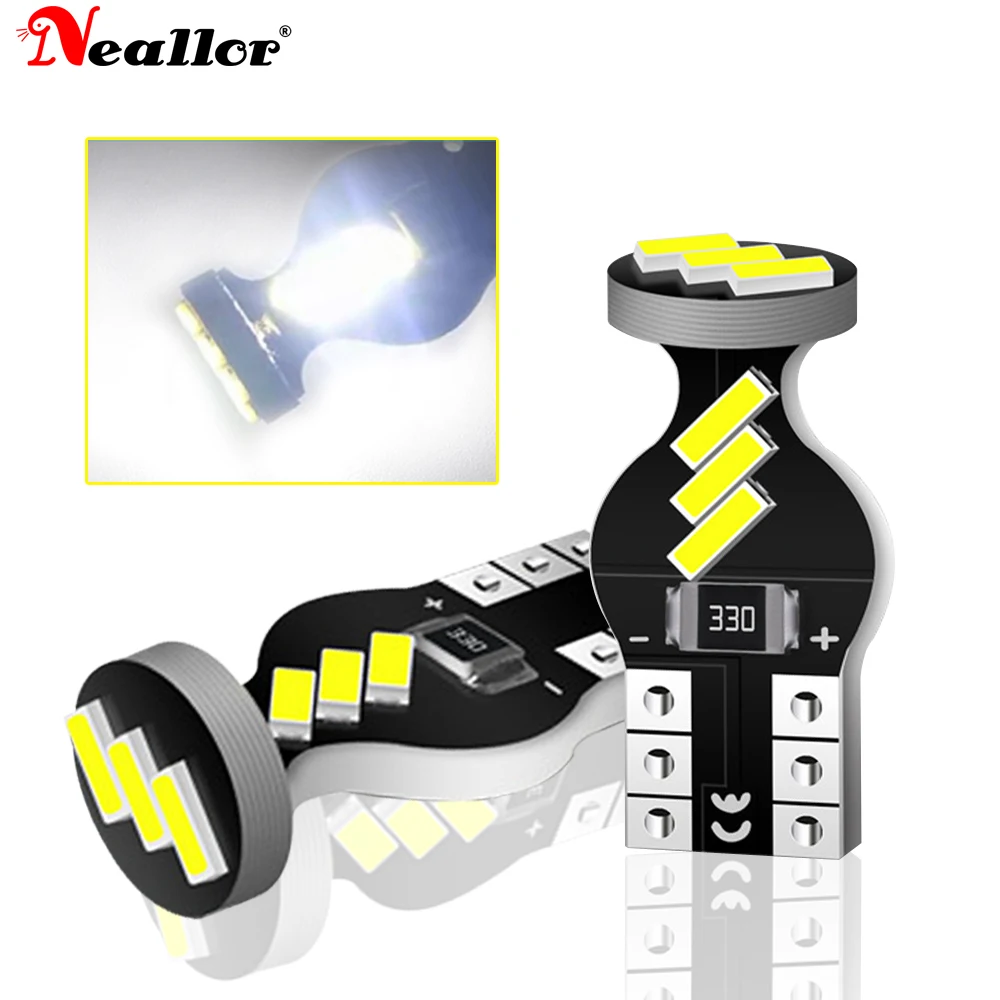 

Светодиодные лампы W5W T10 Canbus 4014 9SMD 12 в 6000K 194 168, 2 шт.