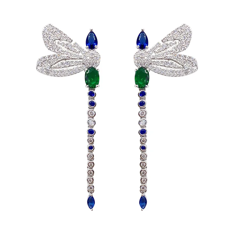 

Smart Water Drops Temperament Butterfly Earrings For Women Free Shipping
