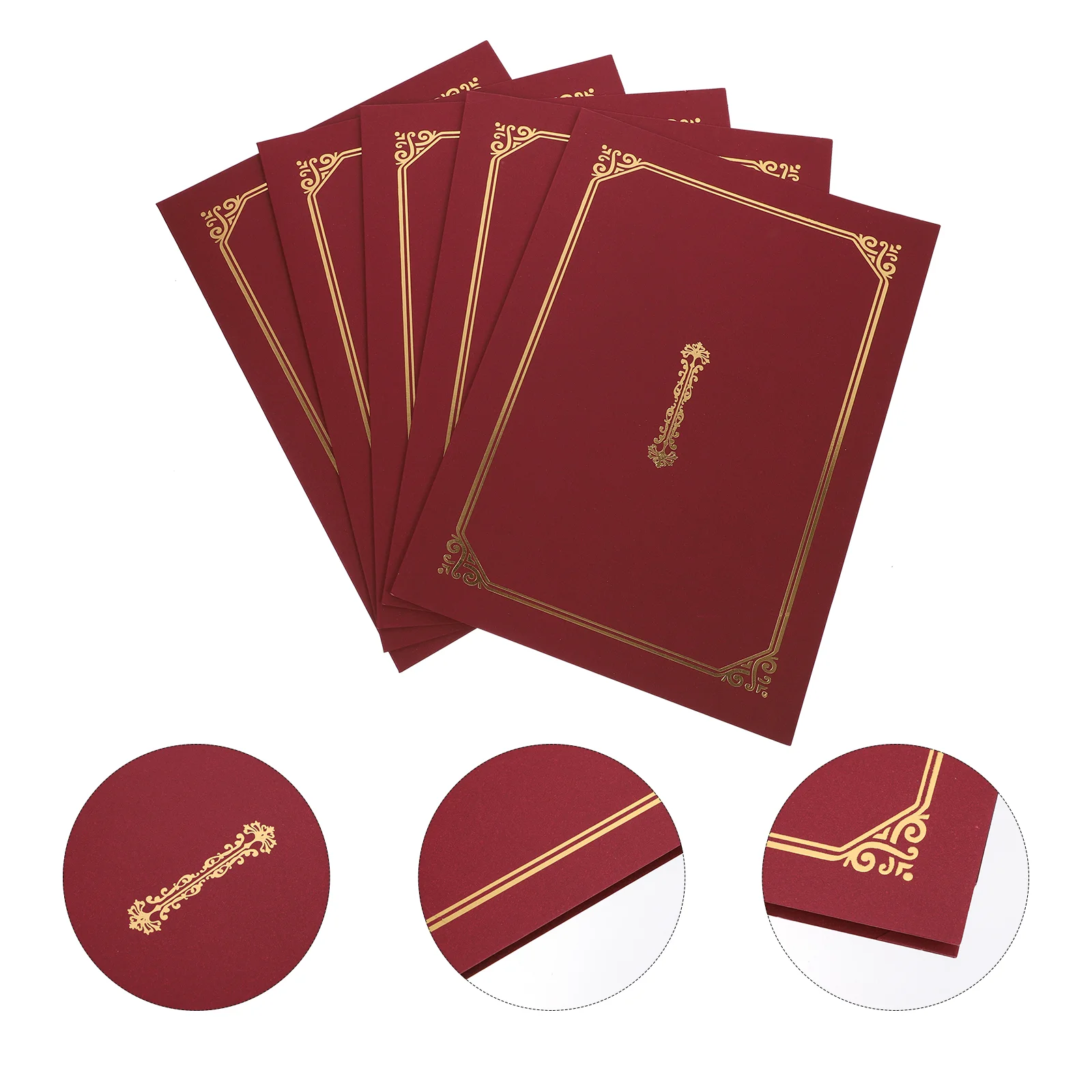 

5 шт., Защитные чехлы для сертификатов