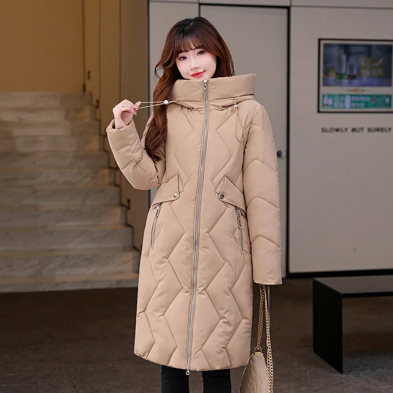 2022 New Winter Jacket Women Parkas Warm Casual Parka Clothes Women Long Jackets Hooded Female Thick Mujer Coat Outwear