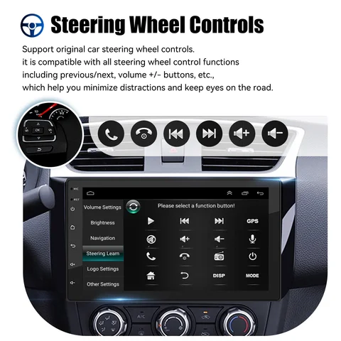 ESSGOO 7 9 10 "автомобильный радиоприемник Android Auto Carplay автомобильная стерео мультимедийный плеер универсальный WIFI GPS авторадио автомобильные интеллектуальные системы