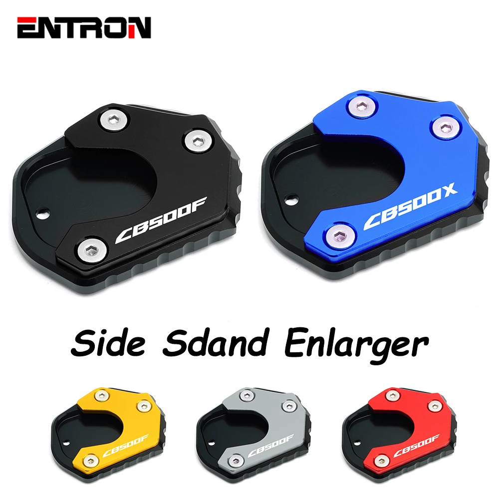 

Для Honda Cb500f Cb500x Cb 500F 500X CNC мотоцикл Kicksdand увеличитель боковой Sdand Pad Поддержка 2013-2023 2022 2021 2020 2019 2018
