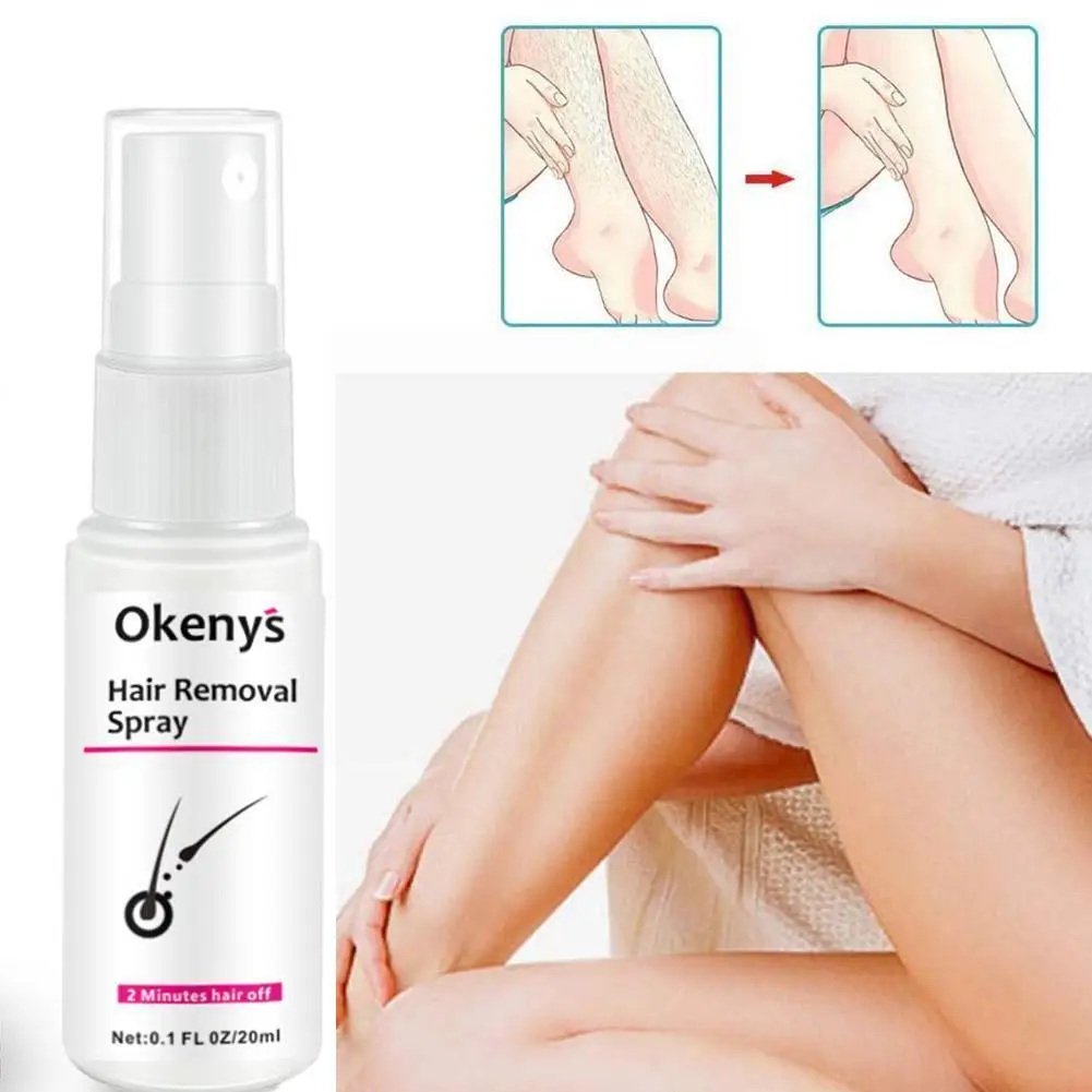 

2 Minutes Effect Hair Removal Sprays Painless Depilatory Easy Smooth Removal Nourish Cream Cream Hair Fast 20ml Mild E9m5