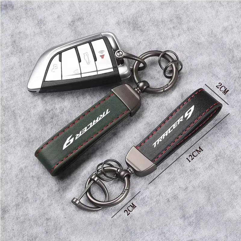 Брелок для ключей из искусственной кожи мотоцикла YAMAHA Tracer9 Tracer900GT 7 TRACER 9 GT Max с