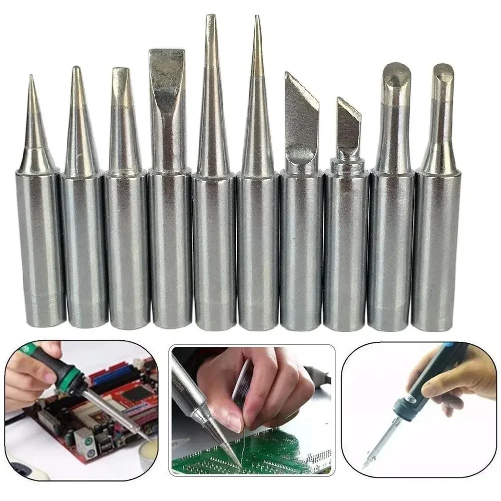 Наконечники паяльника 10X 900 м для HAKKO 933 936 937 376 907 913 898D 852D + 878AD железной Станции Aoyue