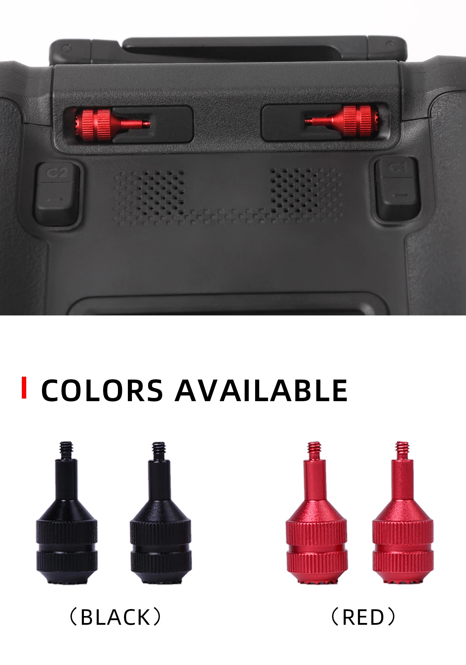 Джойстики контроллера из алюминиевого сплава для DJI Avata 2/FPV рокерный джойстик