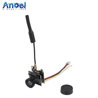 1pcs rc micro camera fpv aio 5 8g 25mw 40ch 800tvl transmitter lst s2 fpv camera with osd parts for racing drone