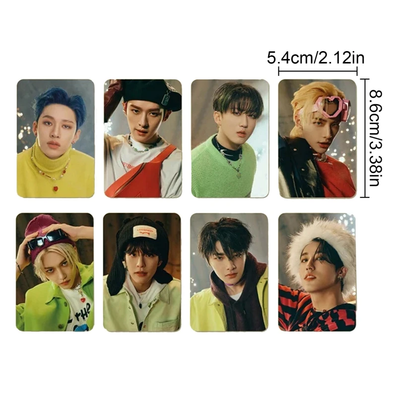 8 шт./компл. Kpop бродячие дети маньяк новый альбом фотооткрытки HD печатные открытки